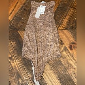 Leopard Print Bodysuit